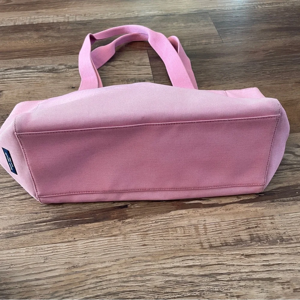 Kate Spade pink canvas baby tote bag